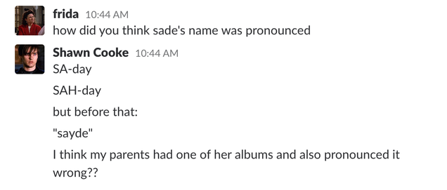 Illustration for article titled Have You Been Mispronouncing Sade's Name?